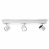 Luminaires Philips Éclairage Led|Plafonnier Philips Star LED Blanc, 3 lumières