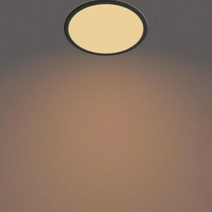 Luminaires Philips Éclairage Led|Plafonnier Philips Superslim CL550 LED Noir, 1 lumière