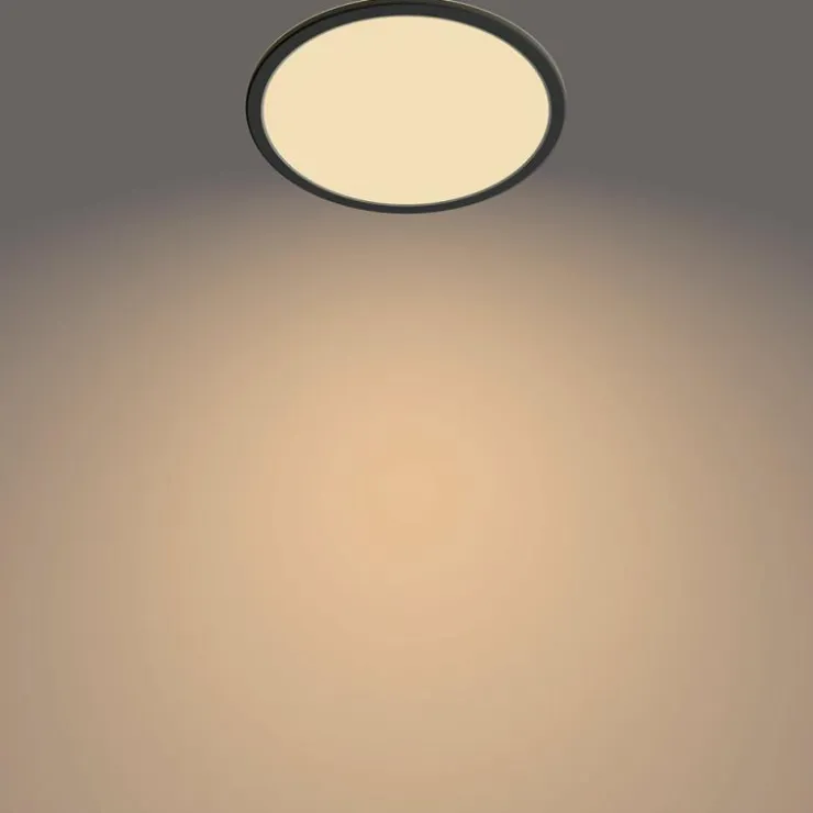 Luminaires Philips Éclairage Led|Plafonnier Philips Superslim CL550 LED Noir, 1 lumière