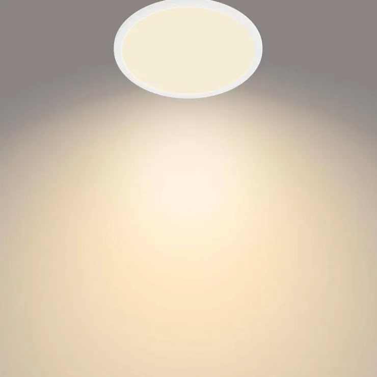 Luminaires Philips Éclairage Led|Plafonnier Philips Superslim CL550 LED Blanc, 1 lumière