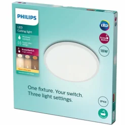 Luminaires Philips Éclairage Led|Plafonnier Philips Superslim CL550 LED Blanc, 1 lumière