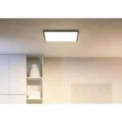 Plafonnier Philips WiZ LED Noir, 1 lumière
