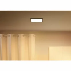 Plafonnier Philips WiZ LED Noir, 1 lumière