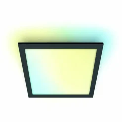 Plafonnier Philips WiZ LED Noir, 1 lumière