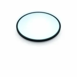 Plafonnier Philips WiZ Super Slim LED Noir, 1 lumière