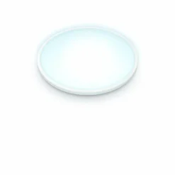 Plafonnier Philips WiZ Super Slim LED Blanc, 1 lumière