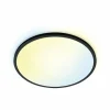 Plafonnier Philips WiZ SuperSlim LED Noir, Blanc, 1 lumière