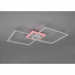 Luminaires Reality Éclairage Led|Plafonnier Reality Arribo LED Titane, 3 lumières, Télécommandes, Changeur de couleurs