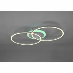 Luminaires Reality Éclairage Led|Plafonnier Reality Arribo LED Titane, 3 lumières, Télécommandes, Changeur de couleurs