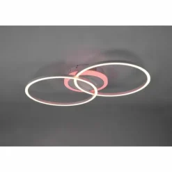 Luminaires Reality Éclairage Led|Plafonnier Reality Arribo LED Titane, 3 lumières, Télécommandes, Changeur de couleurs