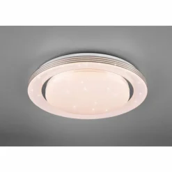 Luminaires Reality Éclairage Led|Plafonnier Reality Atria LED Blanc, 1 lumière, Télécommandes