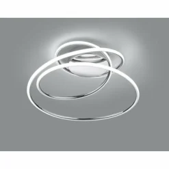 Luminaires Reality Éclairage Led|Plafonnier Reality Bologna LED Chrome, 1 lumière