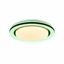 Luminaires Reality Éclairage Led|Plafonnier Reality Cartida LED Blanc, 1 lumière, Télécommandes, Changeur de couleurs