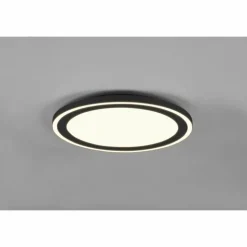 Luminaires Reality Éclairage Led|Plafonnier Reality Carus LED Noir, 1 lumière