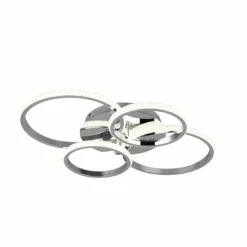 Luminaires Reality Éclairage Led|Plafonnier Reality CIRES LED Chrome, 1 lumière
