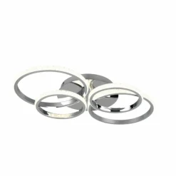 Luminaires Reality Éclairage Led|Plafonnier Reality CIRES LED Chrome, 1 lumière