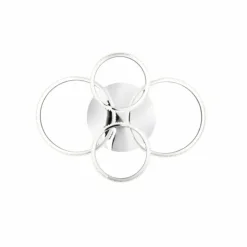 Luminaires Reality Éclairage Led|Plafonnier Reality CIRES LED Chrome, 1 lumière