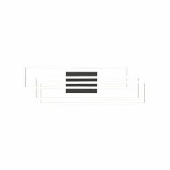 Luminaires Reality Éclairage Led|Plafonnier Reality Corso LED Noir, 1 lumière, Télécommandes
