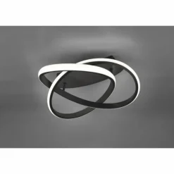 Luminaires Reality Éclairage Led|Plafonnier Reality Course LED Noir, 1 lumière