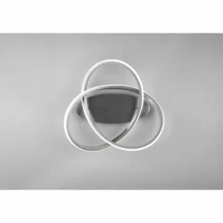 Luminaires Reality Éclairage Led|Plafonnier Reality Course LED Nickel mat, 1 lumière