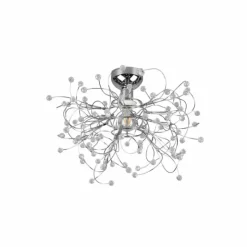Luminaires Reality Plafonniers|Plafonnier Reality GLORIA Chrome, 1 lumière