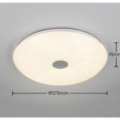Luminaires Reality Éclairage Led|Plafonnier Reality GRAVITY LED Blanc, 1 lumière, Télécommandes