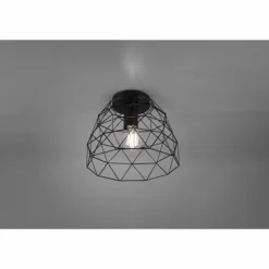 Luminaires Reality Plafonniers|Plafonnier Reality Haval Noir, 1 lumière
