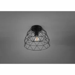 Luminaires Reality Plafonniers|Plafonnier Reality Haval Noir, 1 lumière