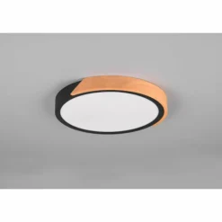 Luminaires Reality Éclairage Led|Plafonnier Reality Jano LED Noir, 1 lumière