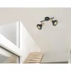 Luminaires Reality Spots Et Projecteurs|Plafonnier Reality Latika Noir, 2 lumières