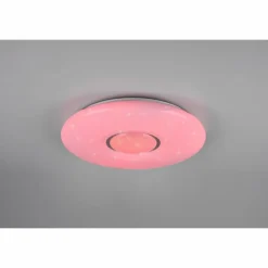 Plafonnier Reality Lia LED Blanc, 1 lumière, Changeur de couleurs