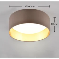 Luminaires Reality Éclairage Led|Plafonnier Reality LOCARNO LED Blanc, 1 lumière