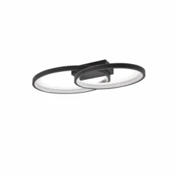Luminaires Reality Éclairage Led|Plafonnier Reality Malaga LED Noir, Blanc, 1 lumière