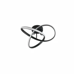 Luminaires Reality Éclairage Led|Plafonnier Reality MEO LED Noir, 1 lumière