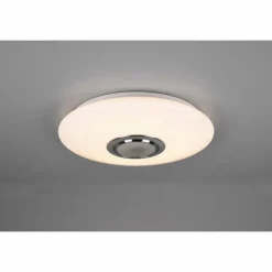 Luminaires Reality Éclairage Led|Plafonnier Reality Musica LED Blanc, 2 lumières, Télécommandes, Changeur de couleurs