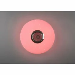 Luminaires Reality Éclairage Led|Plafonnier Reality Musica LED Blanc, 2 lumières, Télécommandes, Changeur de couleurs