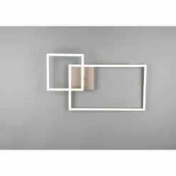 Luminaires Reality Éclairage Led|Plafonnier Reality Padella LED Nickel mat, 1 lumière