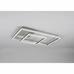 Luminaires Reality Éclairage Led|Plafonnier Reality Padella LED Nickel mat, 1 lumière