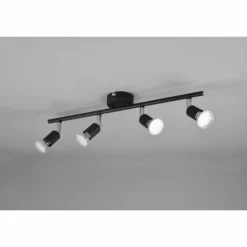 Luminaires Reality Plafonniers|Plafonnier Reality Paris Noir, 4 lumières