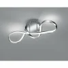 Luminaires Reality Éclairage Led|Plafonnier Reality Perugia LED Chrome, 1 lumière