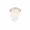Luminaires Reality Éclairage Led|Plafonnier Reality POMP LED Chrome, 1 lumière, Télécommandes