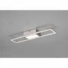 Luminaires Reality Éclairage Led|Plafonnier Reality Rigido LED Nickel mat, 1 lumière, Télécommandes