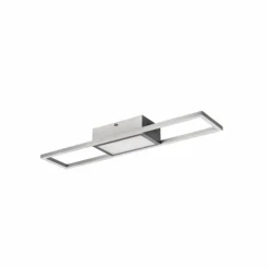 Luminaires Reality Éclairage Led|Plafonnier Reality Rigido LED Nickel mat, 1 lumière, Télécommandes