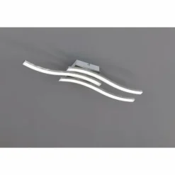 Luminaires Reality Éclairage Led|Plafonnier Reality ROUTE LED Nickel mat, 3 lumières