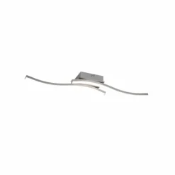 Luminaires Reality Éclairage Led|Plafonnier Reality Route LED Nickel mat, 2 lumières