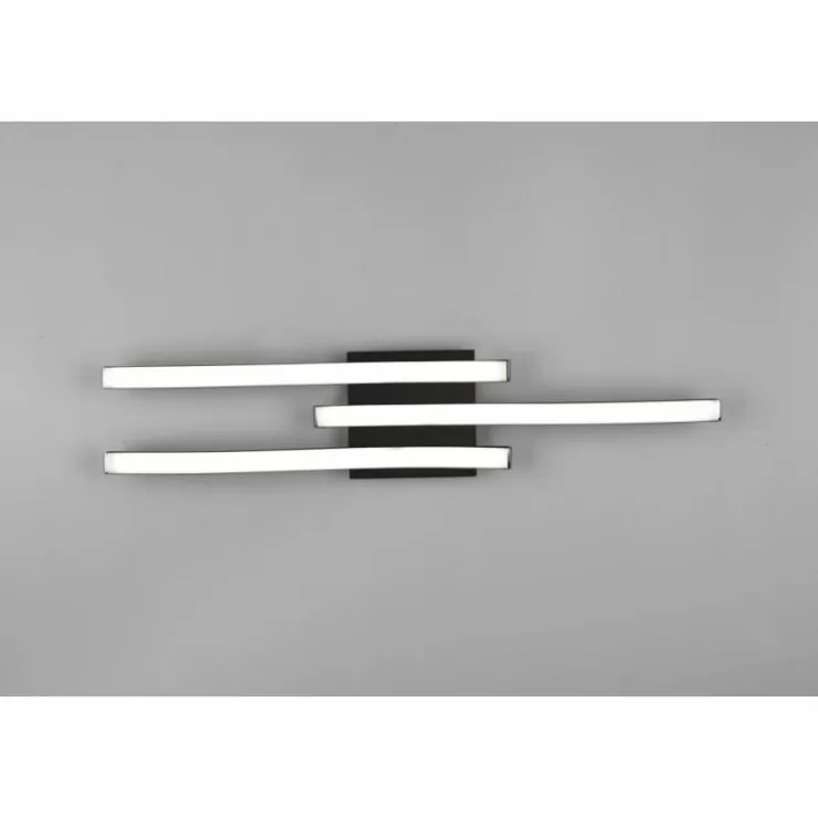 Luminaires Reality Éclairage Led|Plafonnier Reality Route LED Noir, 3 lumières