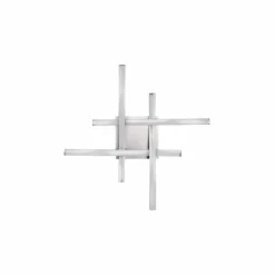 Luminaires Reality Éclairage Led|Plafonnier Reality Route LED Nickel mat, 4 lumières