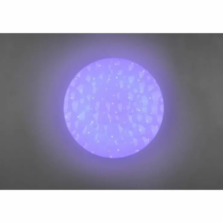 Luminaires Reality Éclairage Led|Plafonnier Reality Tiger LED Blanc, 1 lumière, Télécommandes, Changeur de couleurs