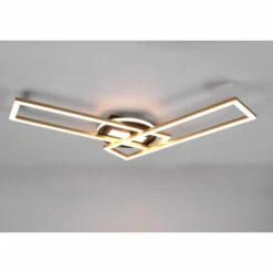 Luminaires Reality Éclairage Led|Plafonnier Reality Twister LED Laiton, 1 lumière, Télécommandes