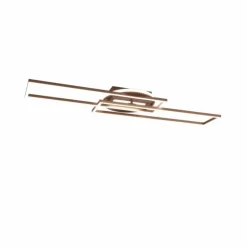 Luminaires Reality Éclairage Led|Plafonnier Reality TWISTER LED Brun, 1 lumière, Télécommandes